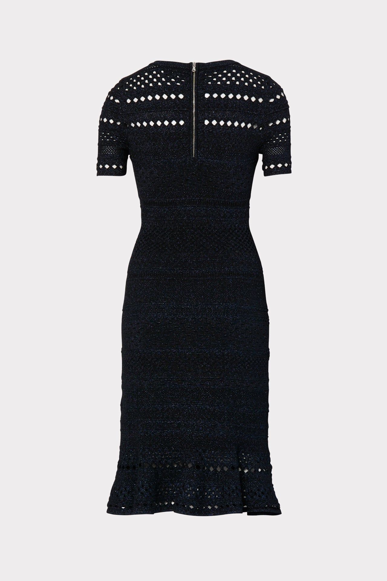 Metallic Pointelle Dress sold by Milly product image thumbnail 4