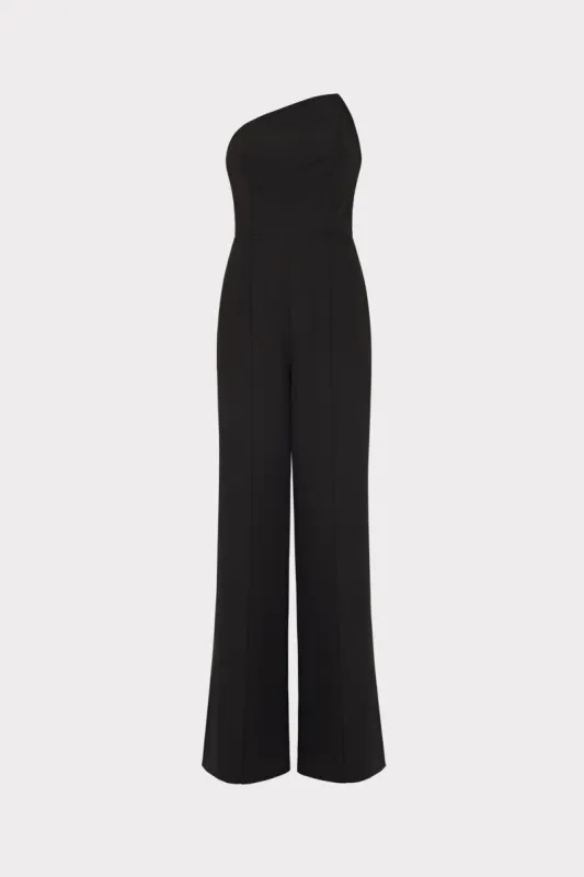 Atlas Cady One Shoulder Jumpsuit sold by Milly