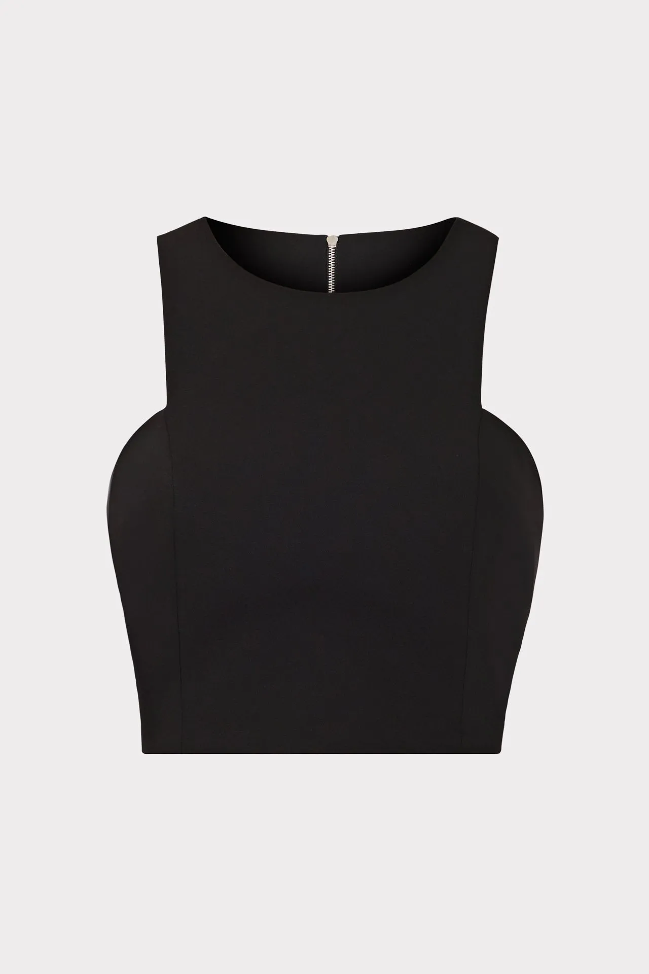 Cady Sleeveless Crop Top sold by Milly