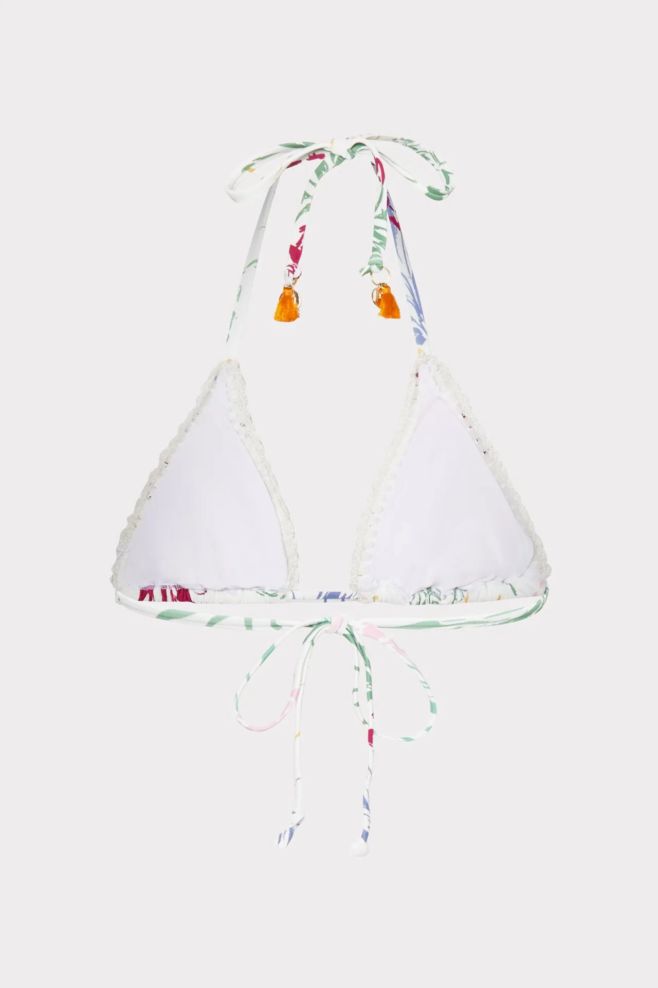 Tropical Pineapple Print Bikini Top sold by Milly product image thumbnail 4