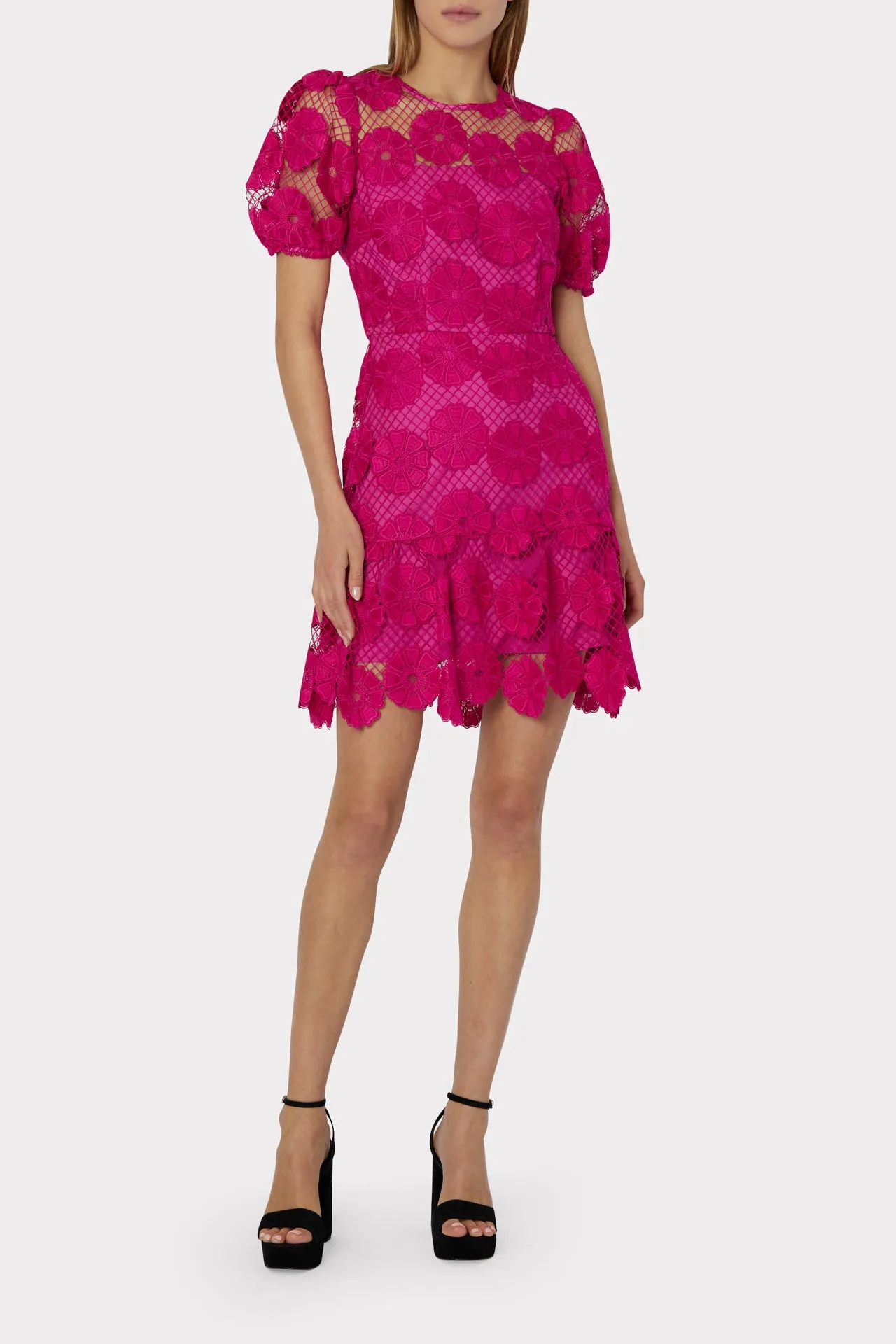 Yasmin Daisy Lace Dress sold by Milly product image thumbnail 2