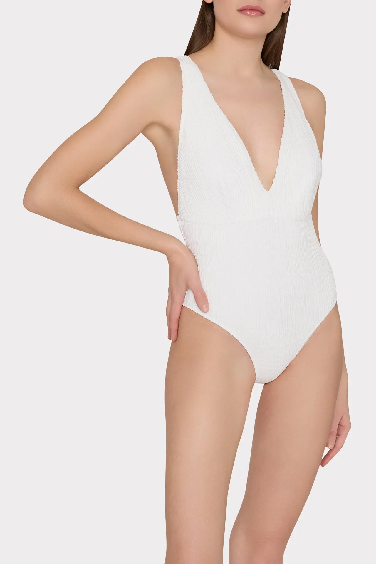 Deep Dive One Piece With Smocking sold by Milly product image thumbnail 3