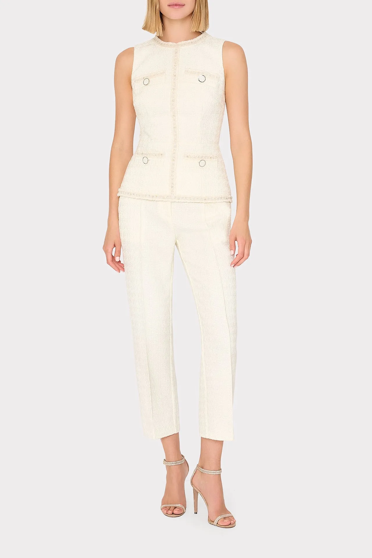 Betsy Boucle Pant sold by Milly product image thumbnail 2