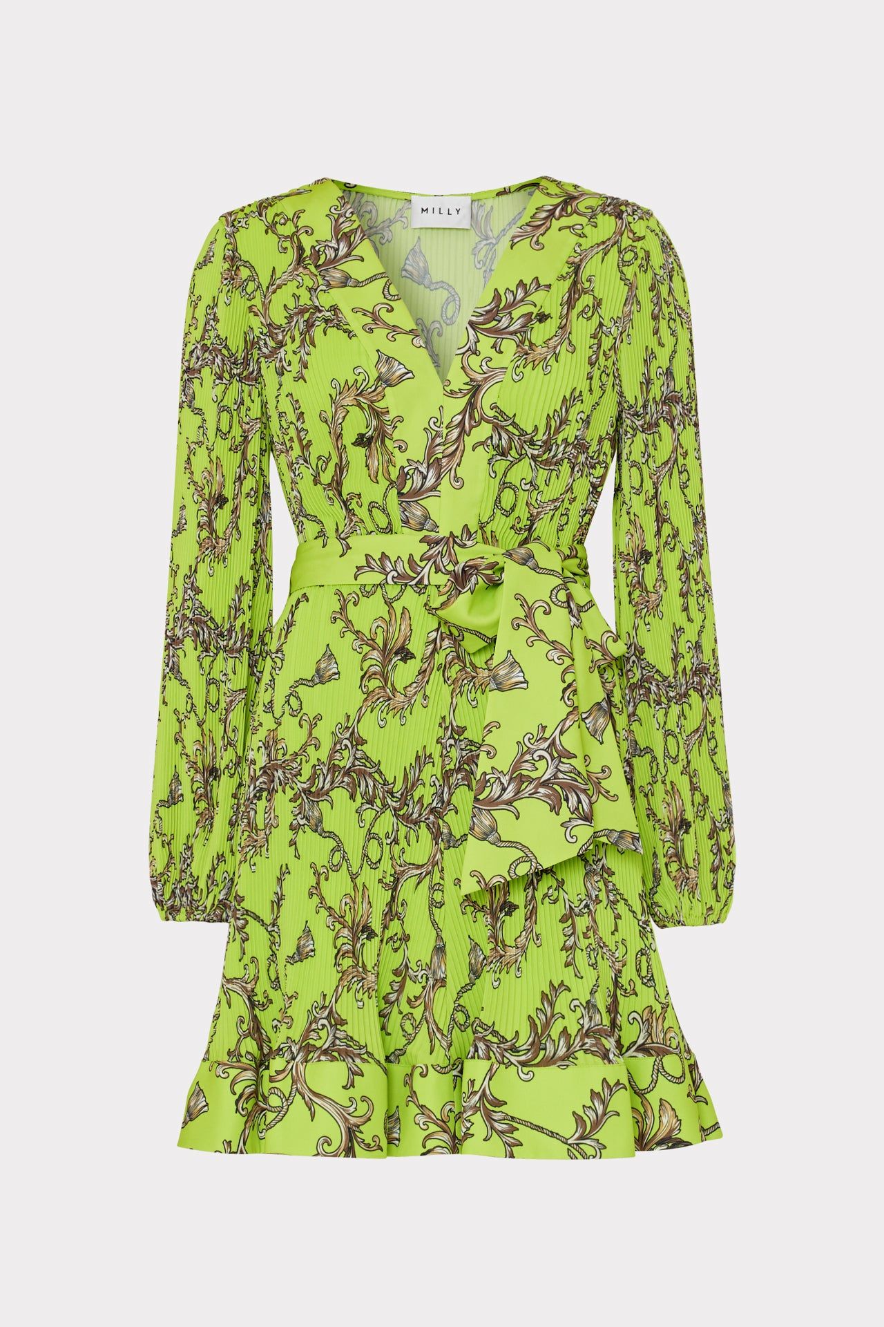 Liv Milly Chain Pleated Dress sold by Milly