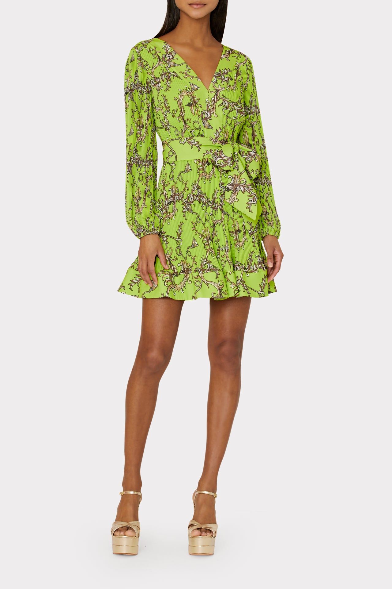 Liv Milly Chain Pleated Dress sold by Milly product image thumbnail 2