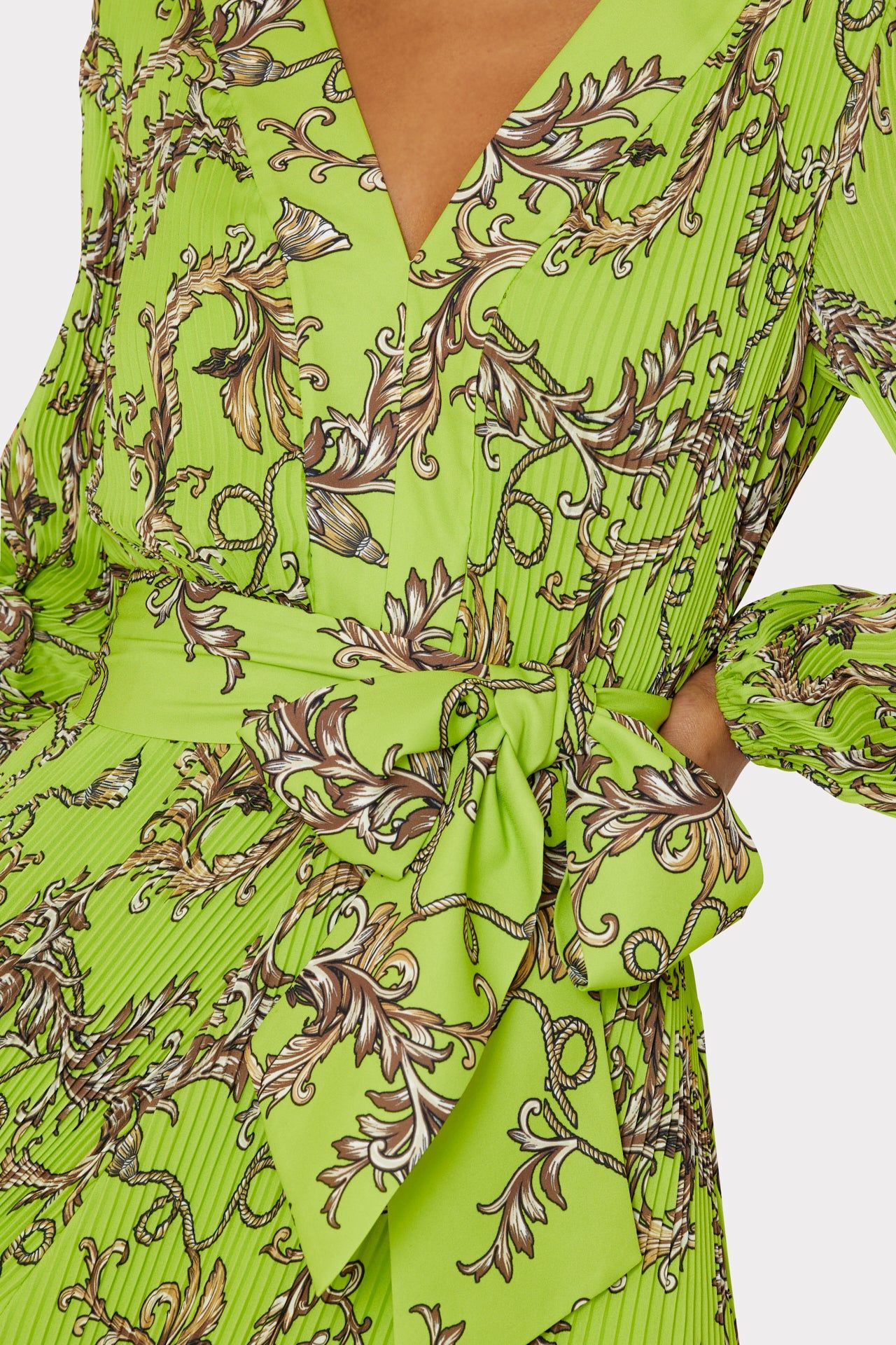 Liv Milly Chain Pleated Dress sold by Milly product image thumbnail 3