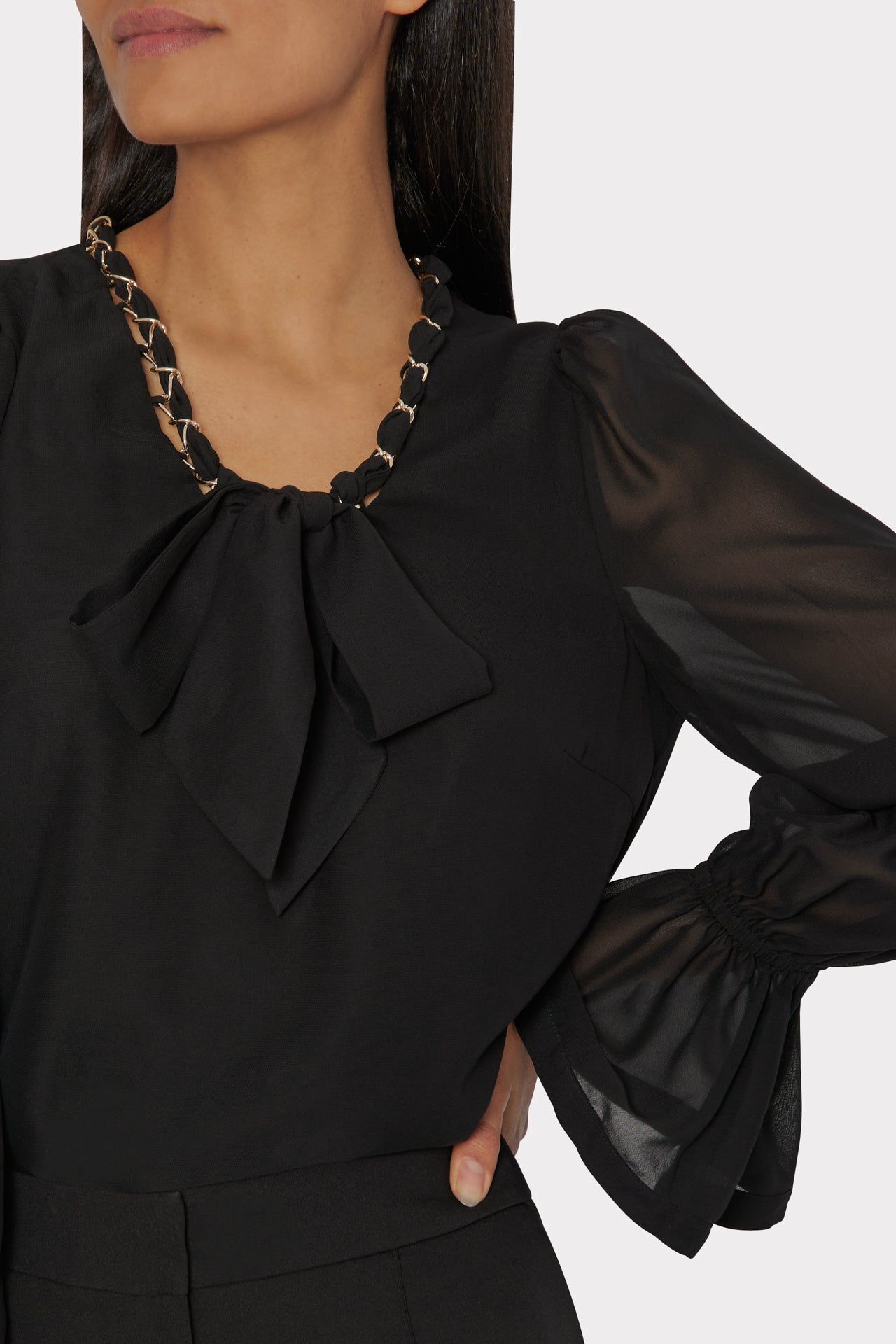 Kiara Blouse sold by Milly product image thumbnail 3