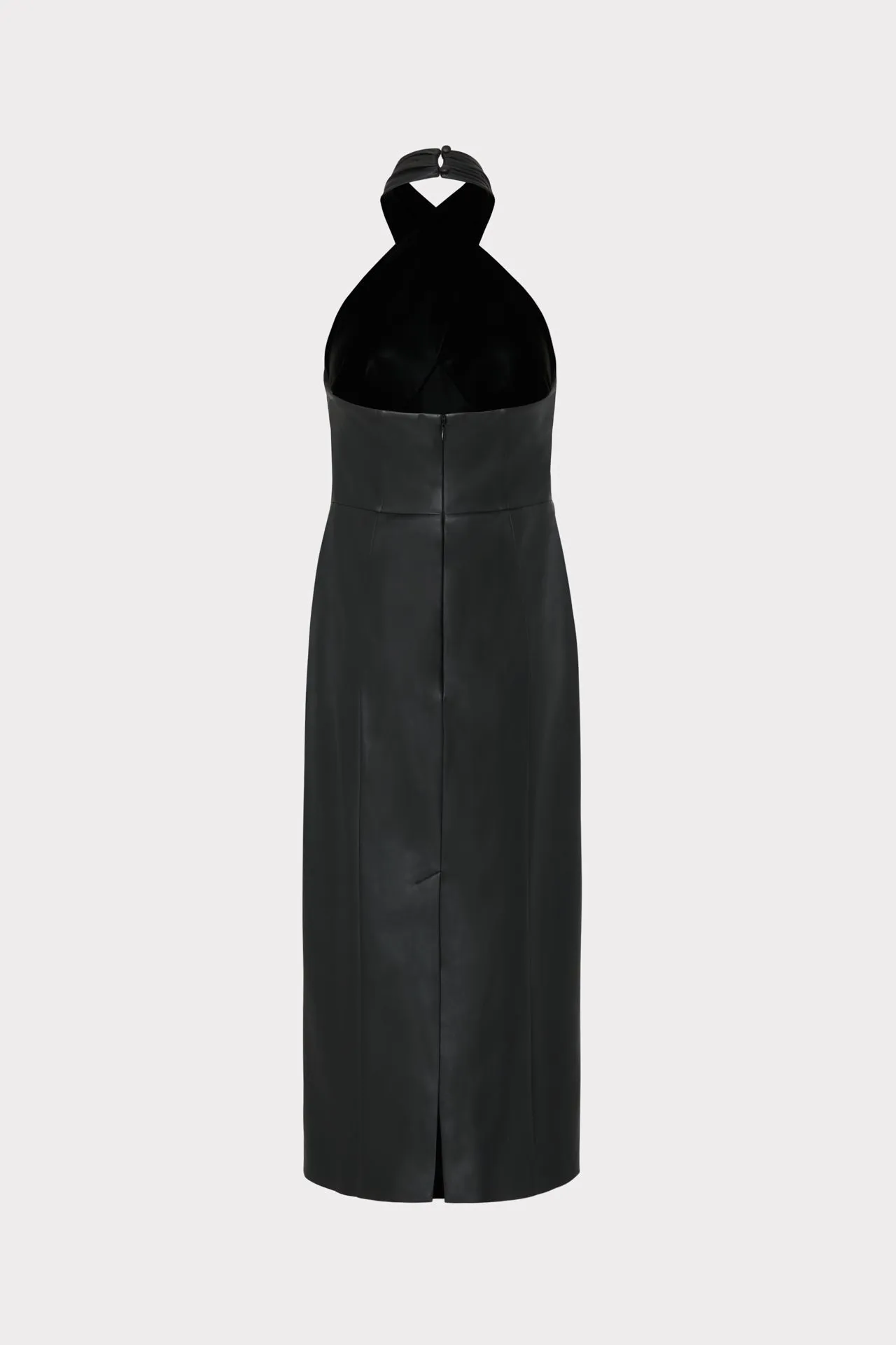Raven Vegan Leather Dress sold by Milly product image thumbnail 4