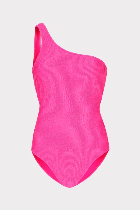Joni One Shoulder One Piece sold by Milly