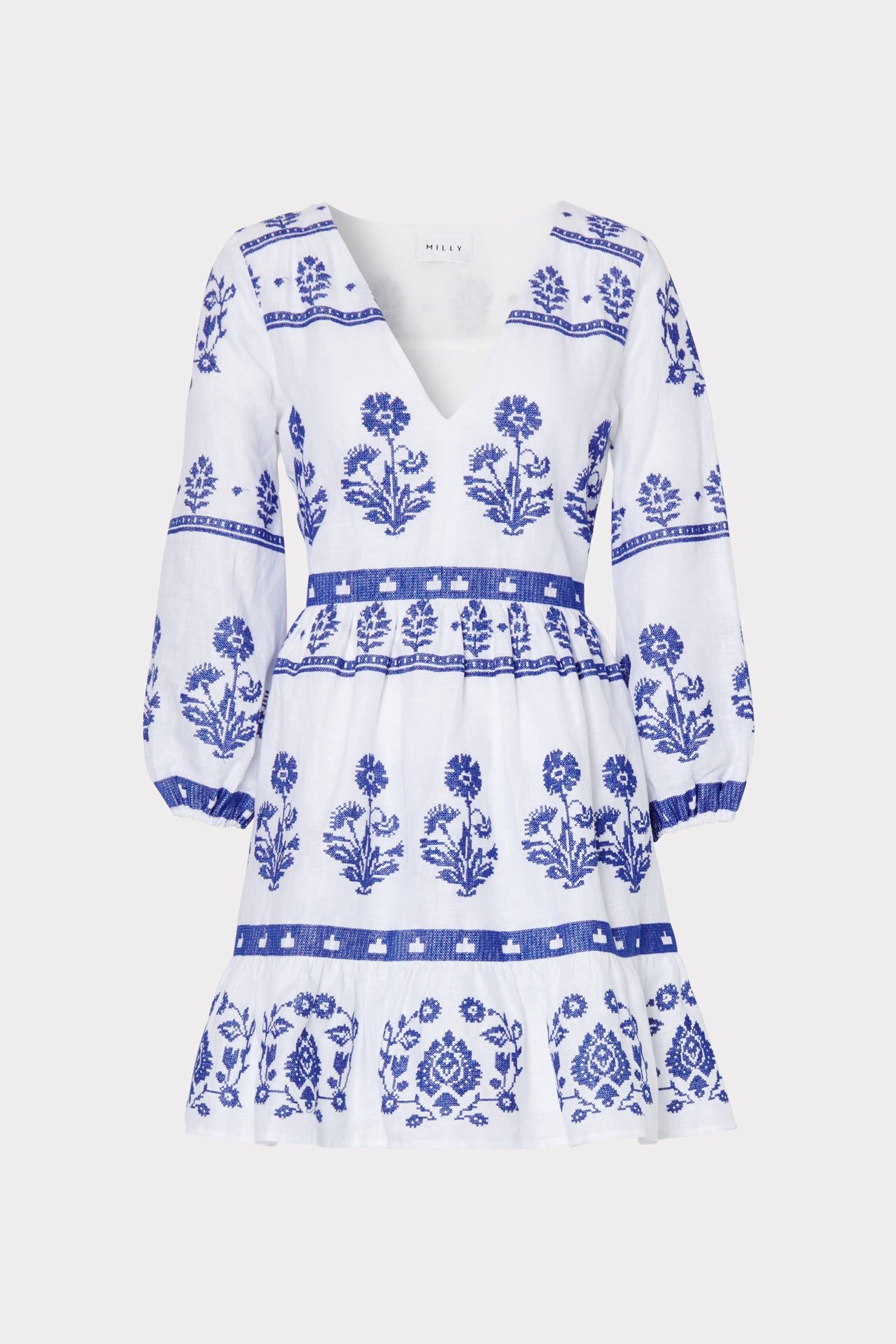 Debbie Cross Stitch Embroidered Dress sold by Milly