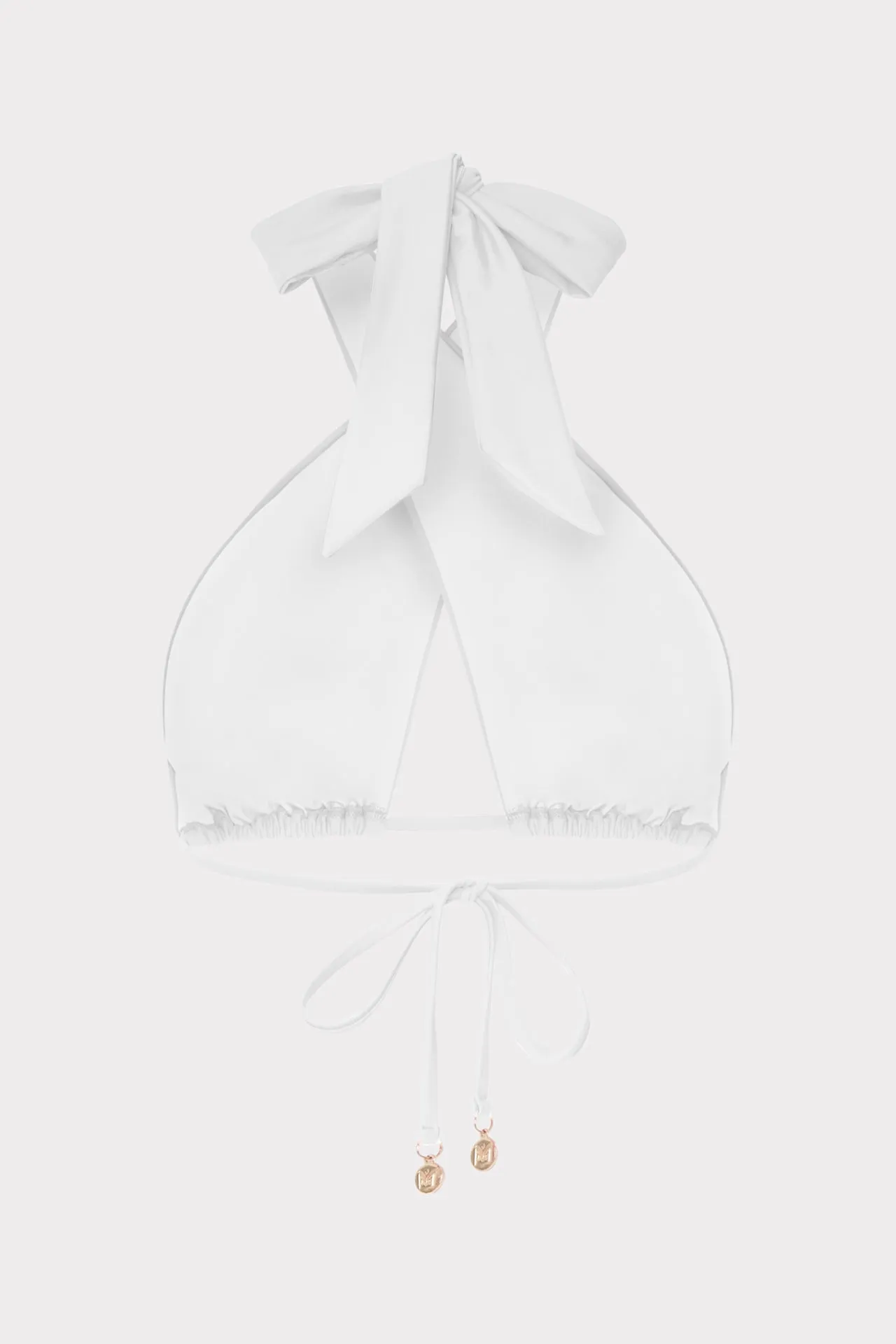 Melissa Wrap Halter Bikini Top sold by Milly product image thumbnail 4