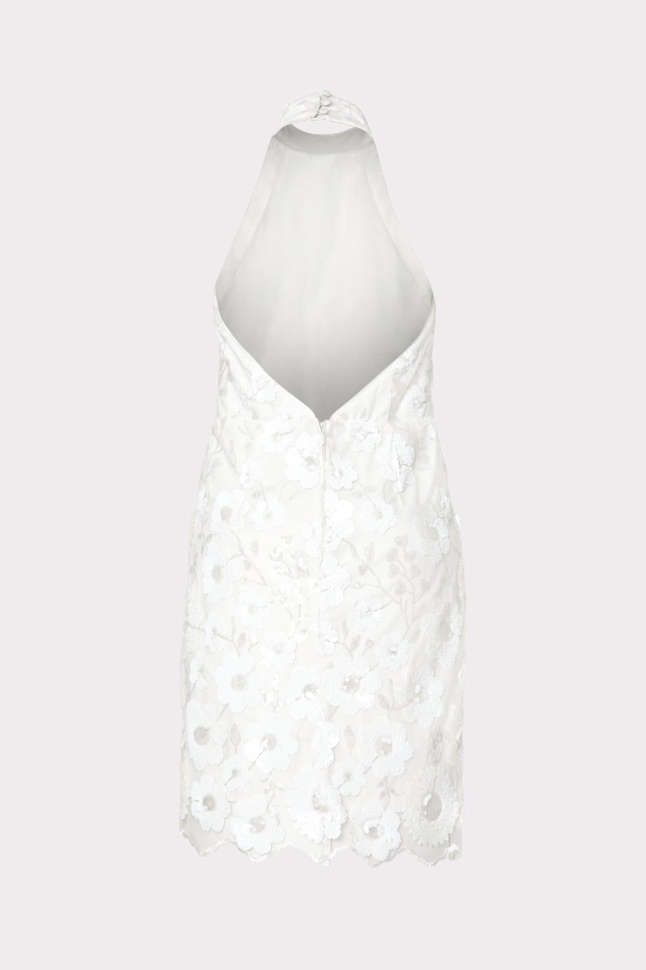 Harriet Floral Cascading Sequins Dress sold by Milly product image thumbnail 4