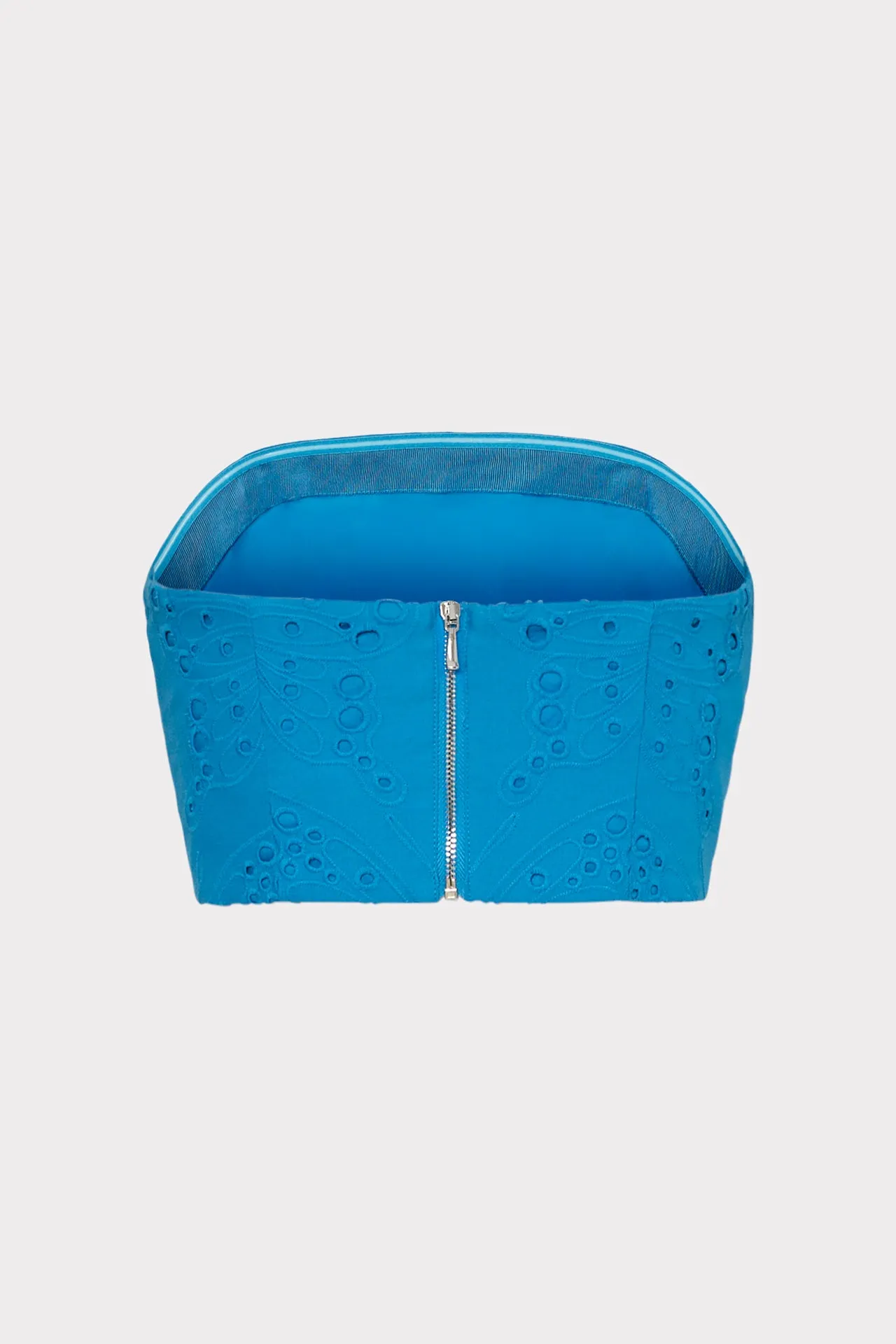 Butterfly Eyelet Strapless Crop Top sold by Milly product image thumbnail 4