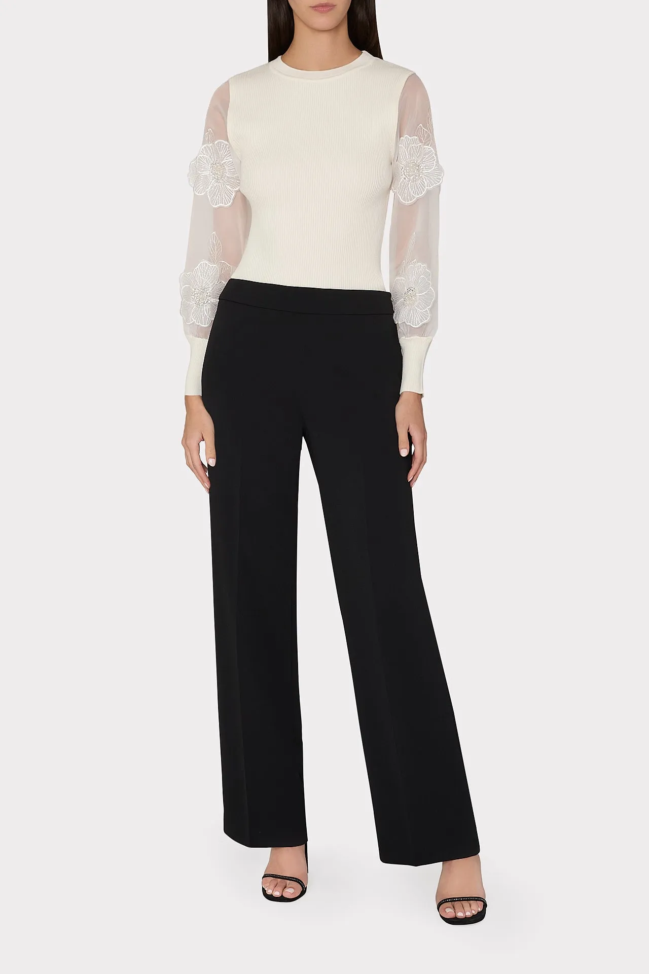 Natia Crepe Pants sold by Milly product image thumbnail 2