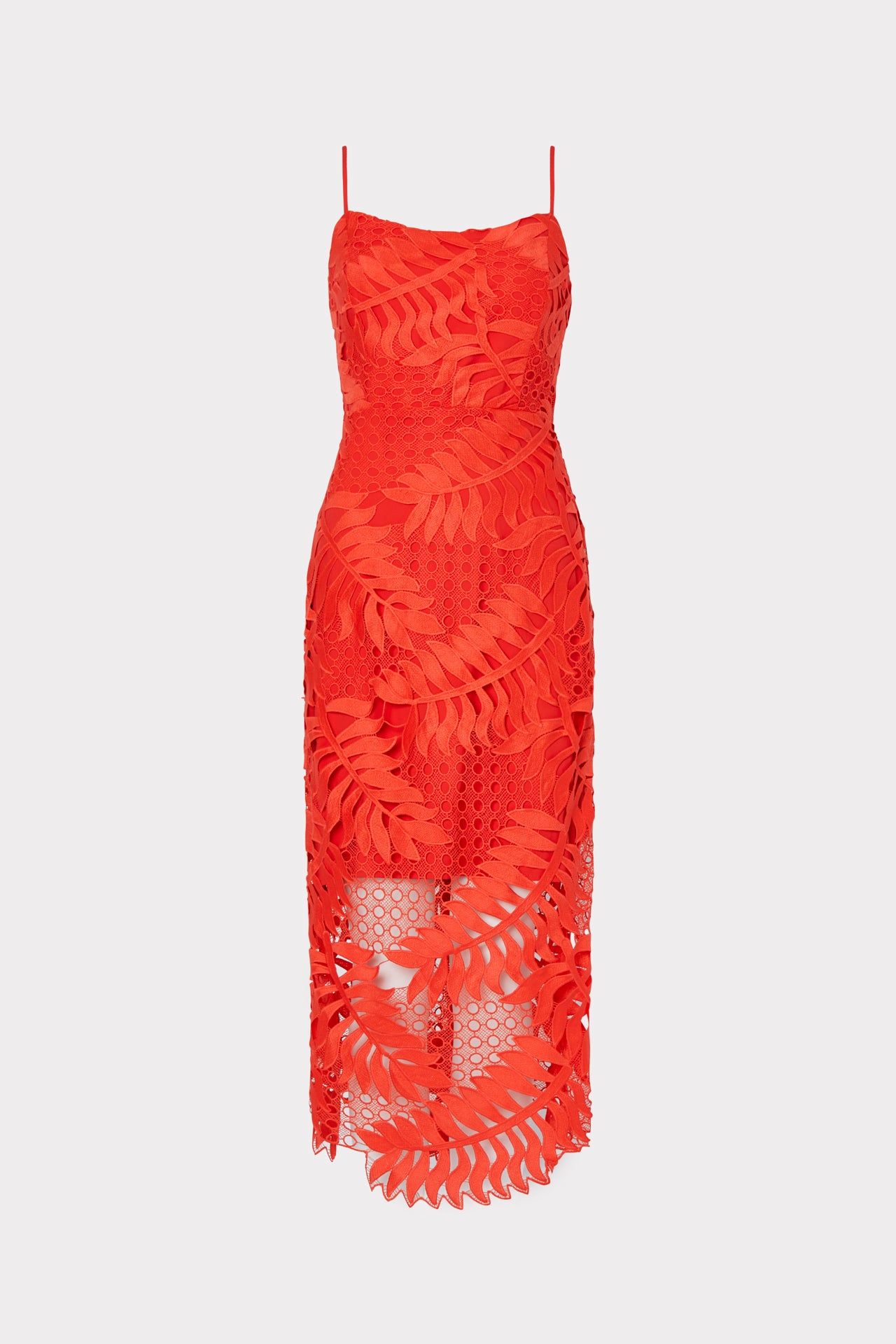 Emmett Tropical Palm Lace Dress sold by Milly