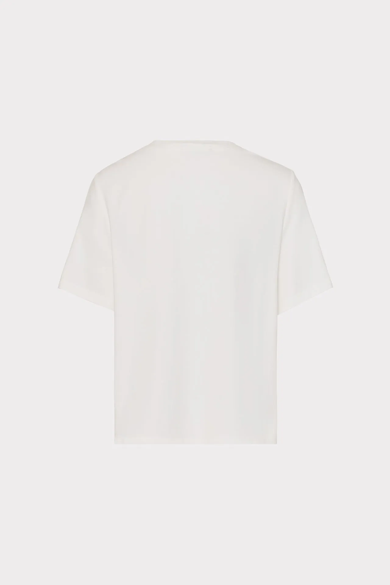Avril Crystal Trim Tee sold by Milly product image thumbnail 4
