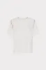 Avril Crystal Trim Tee sold by Milly
