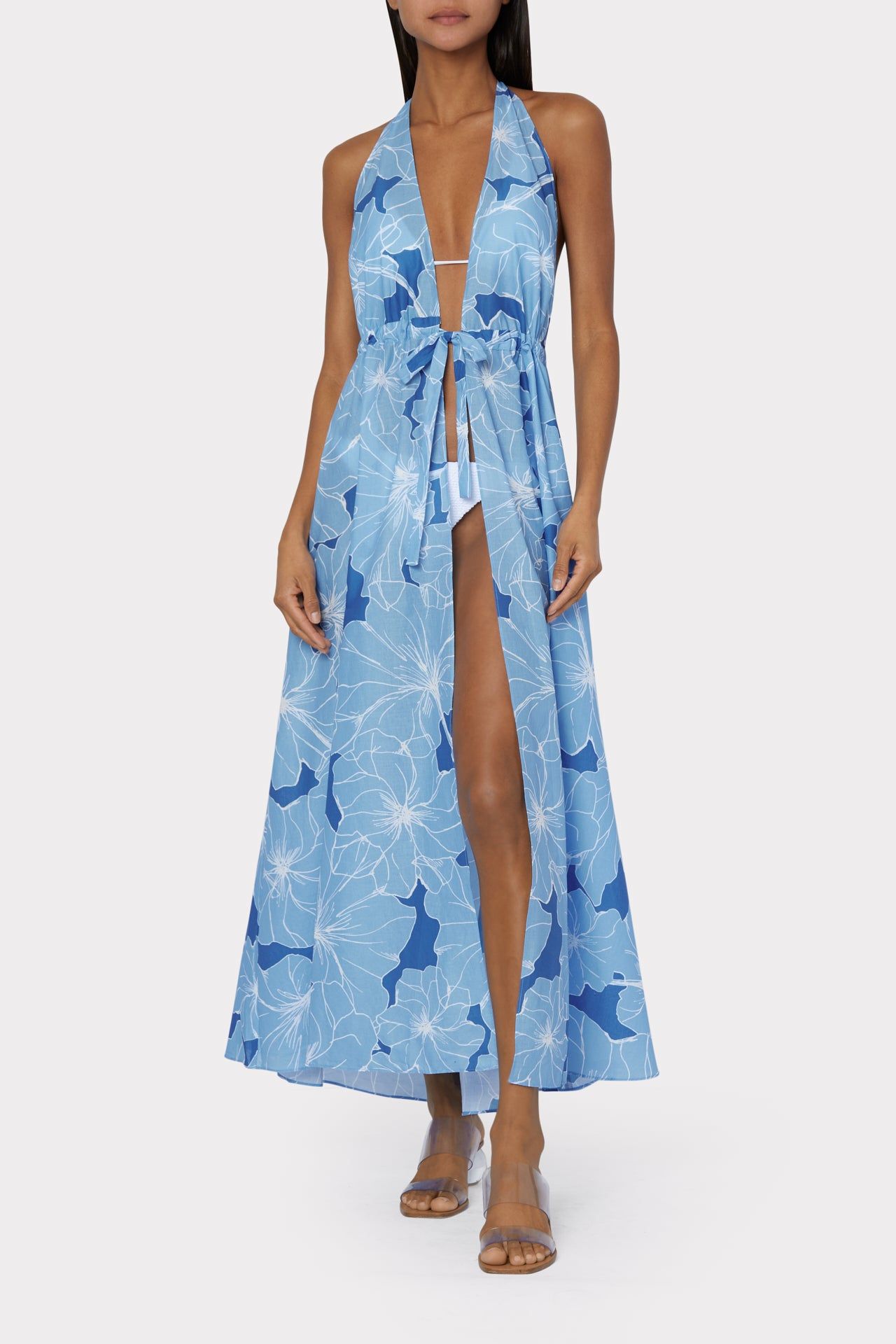 Dominque Waterlily Maxi Dress sold by Milly product image thumbnail 2