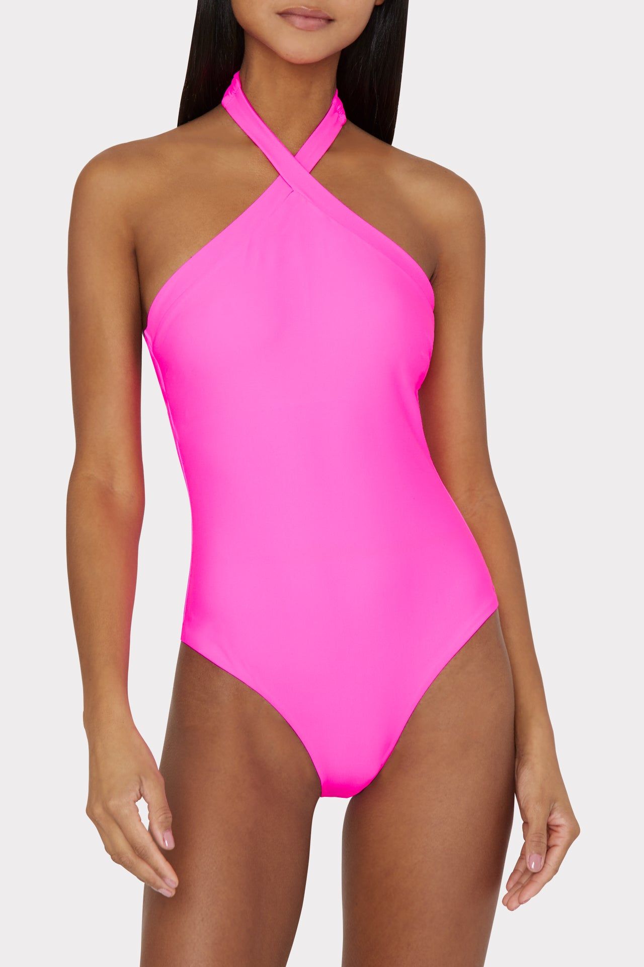 Solid Halter One Piece sold by Milly product image thumbnail 2