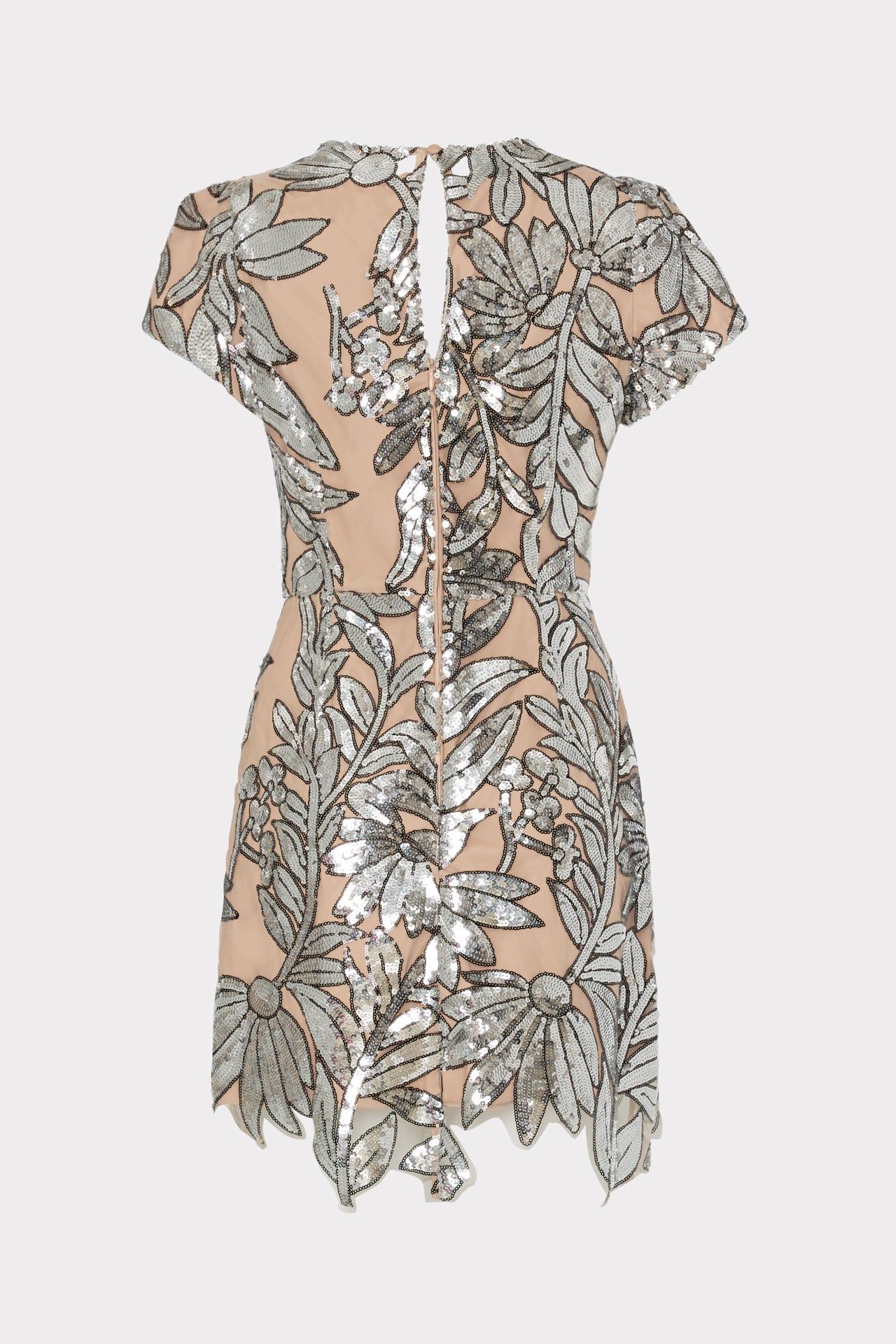 Kyla Sequin Lace Dress sold by Milly product image thumbnail 4