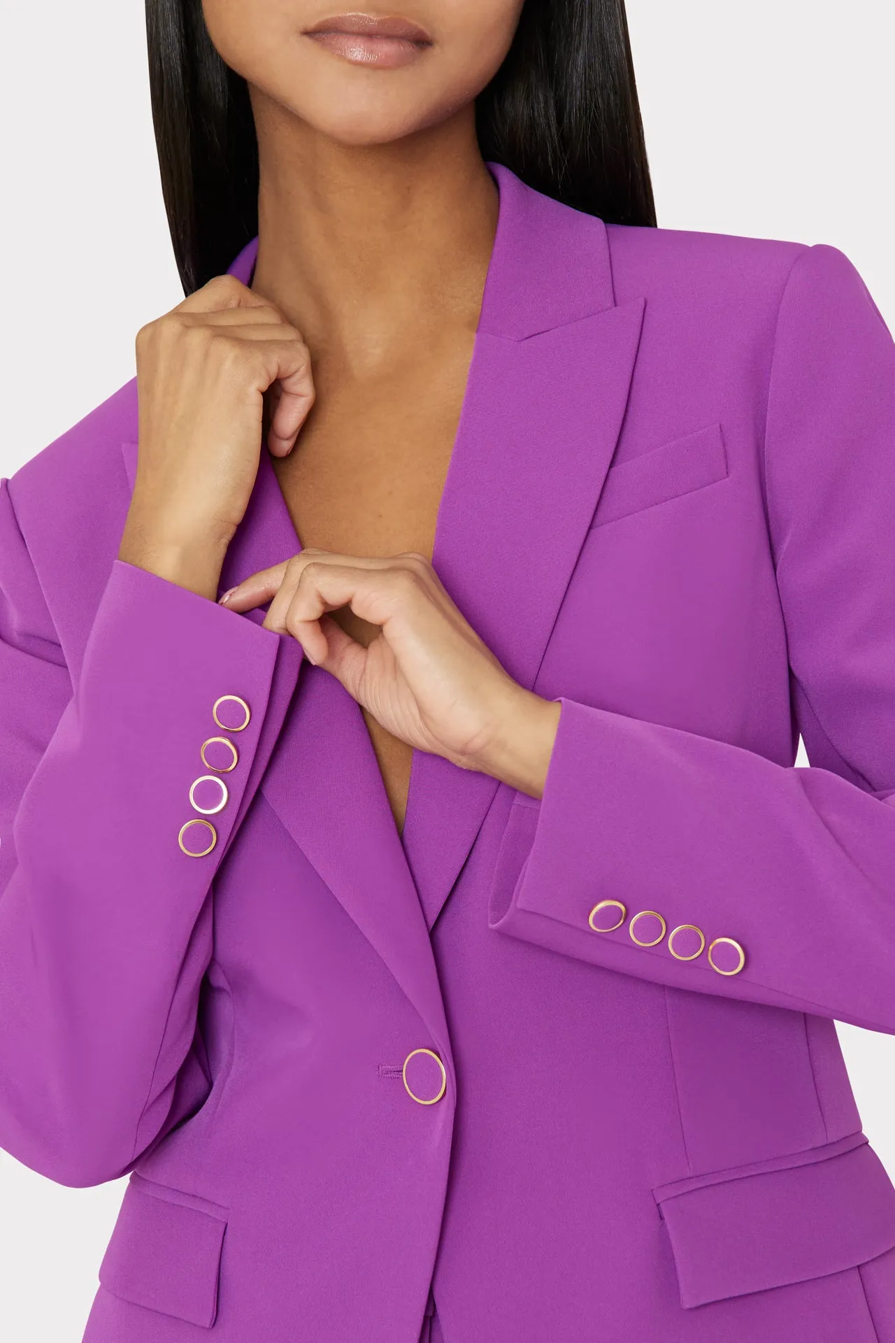 Avery Cady Blazer sold by Milly product image thumbnail 3