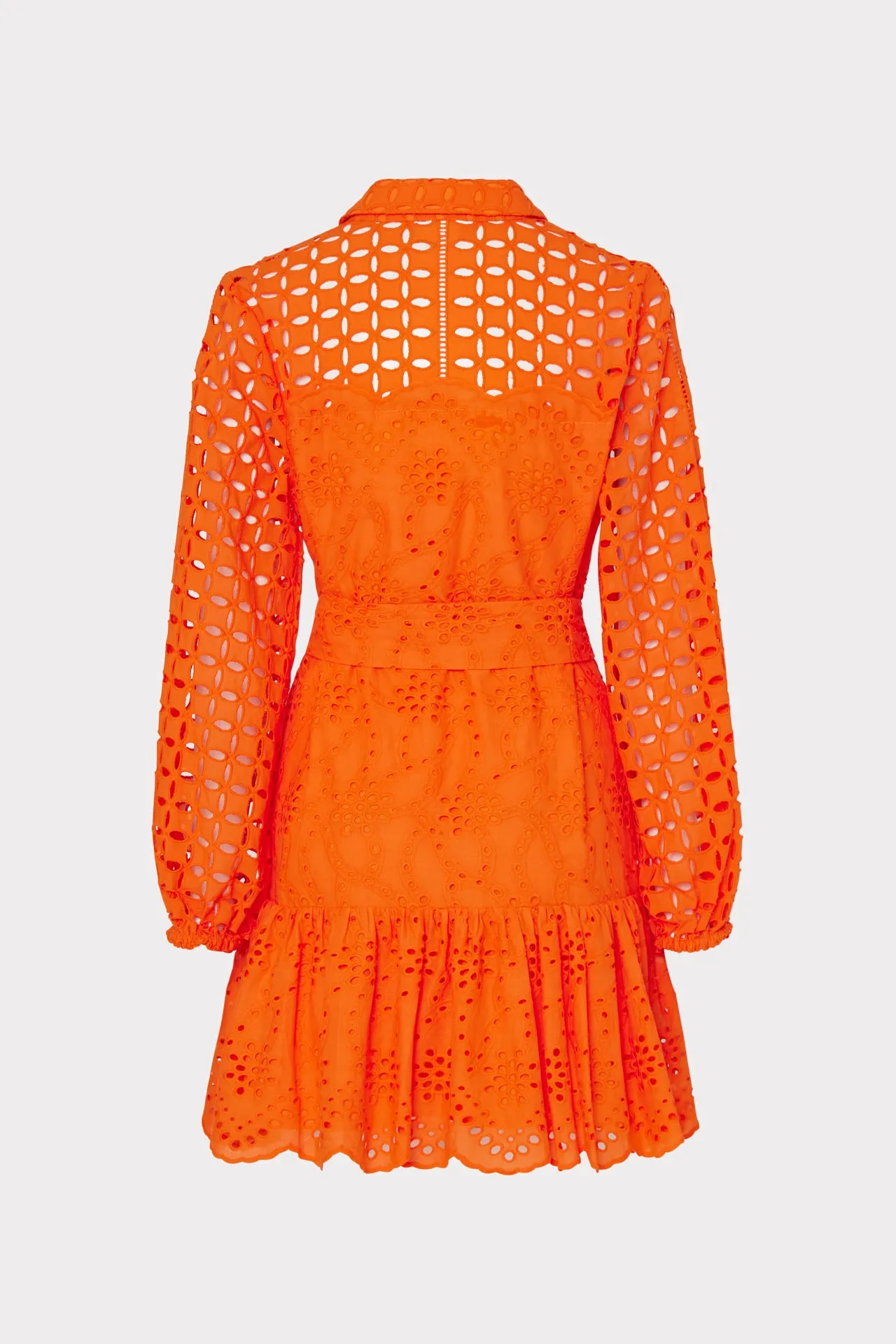Nic Mixed Eyelet Dress sold by Milly product image thumbnail 4