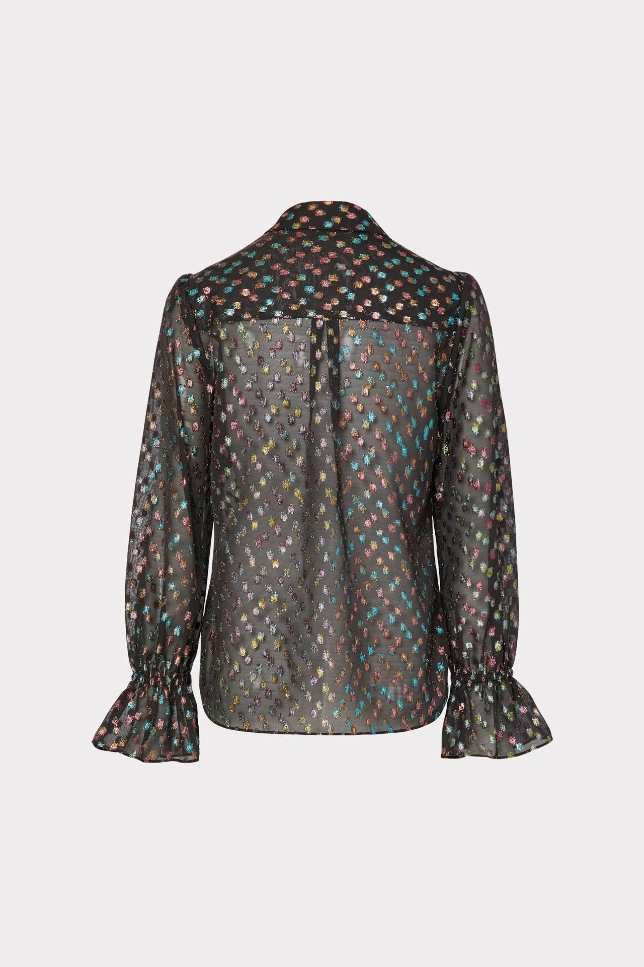 Lacey Confetti Dot Top sold by Milly product image thumbnail 4