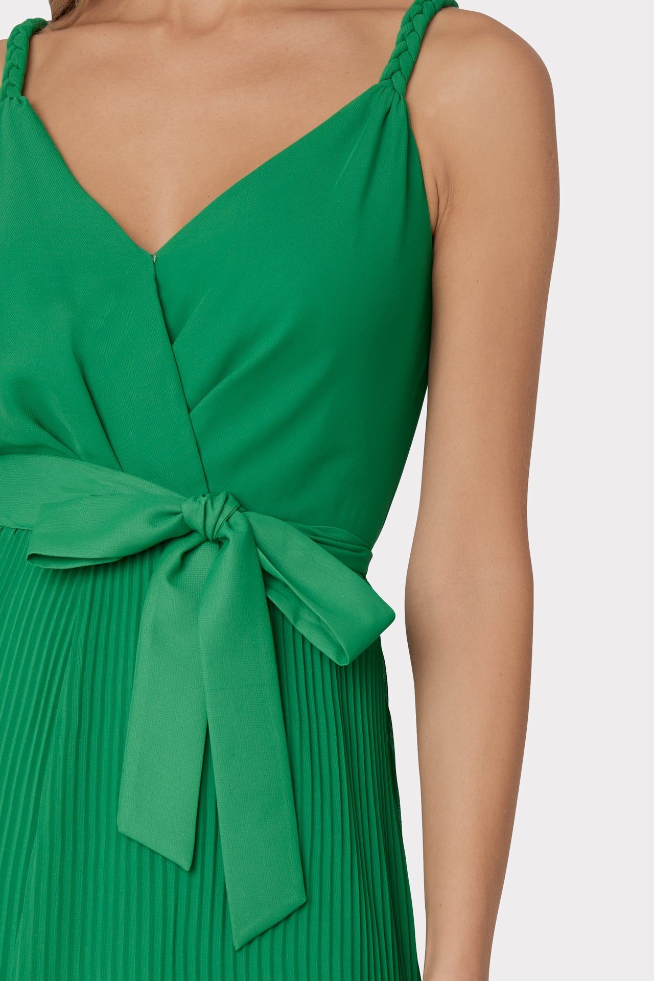 Livy Pleated Mini Dress sold by Milly product image thumbnail 3