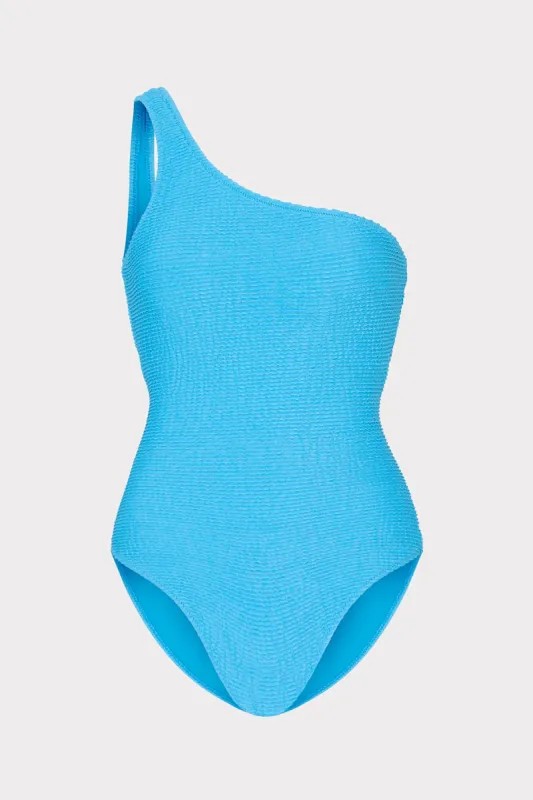 Joni One Shoulder One Piece sold by Milly