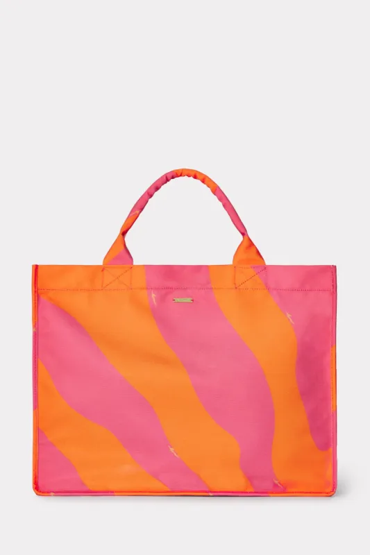 Mimi Canvas Tote sold by Milly