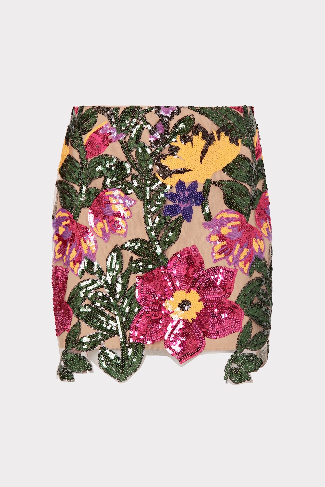 Kristina Sequin Lace Skirt sold by Milly