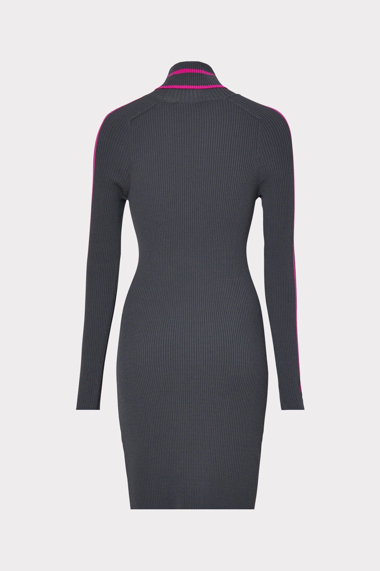 Racer Stripe Turtleneck Dress sold by Milly product image thumbnail 4