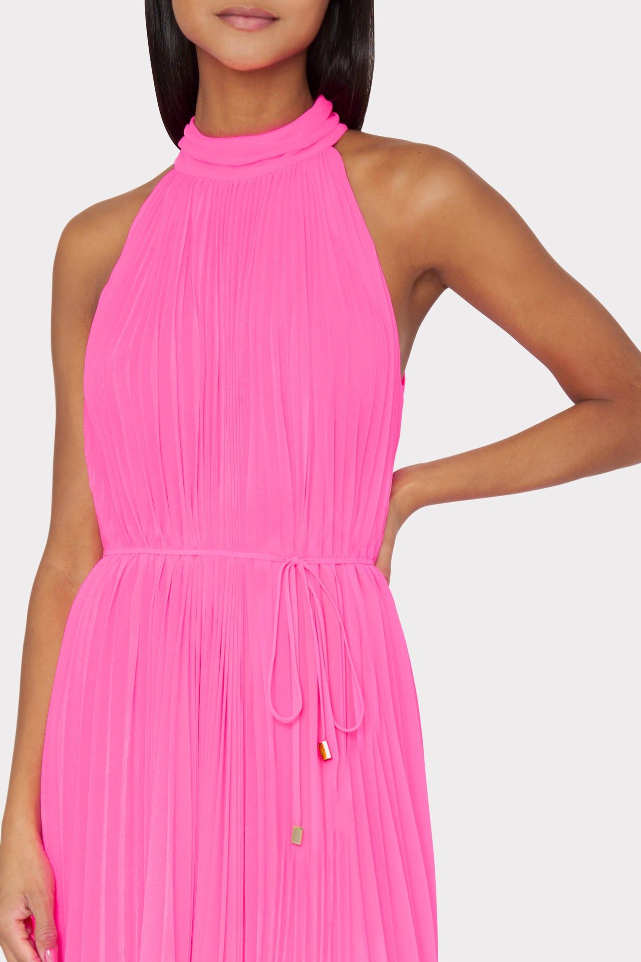 Ophelia Pleated Dress sold by Milly product image thumbnail 5