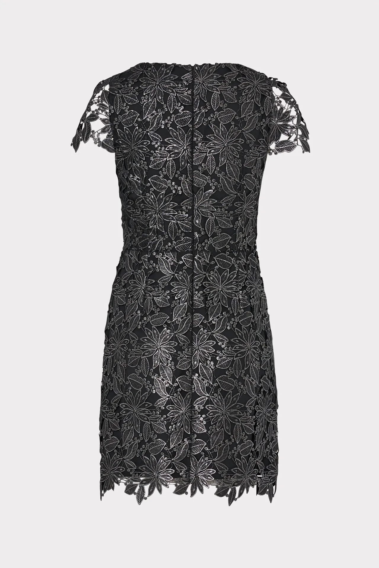 Shayna Foiled Lace Dress sold by Milly product image thumbnail 4