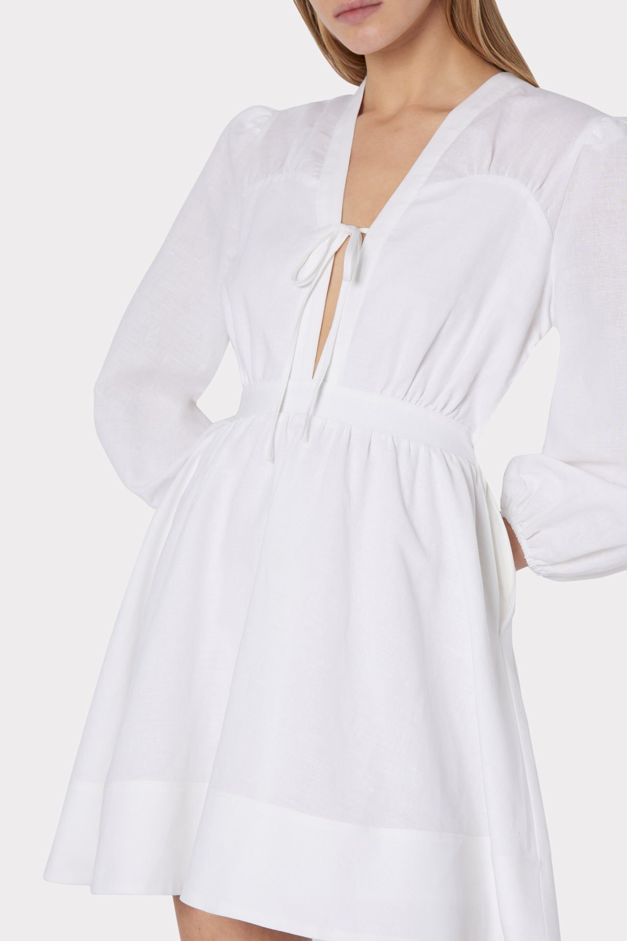 Ellen Cotton Ramie Dress sold by Milly product image thumbnail 4