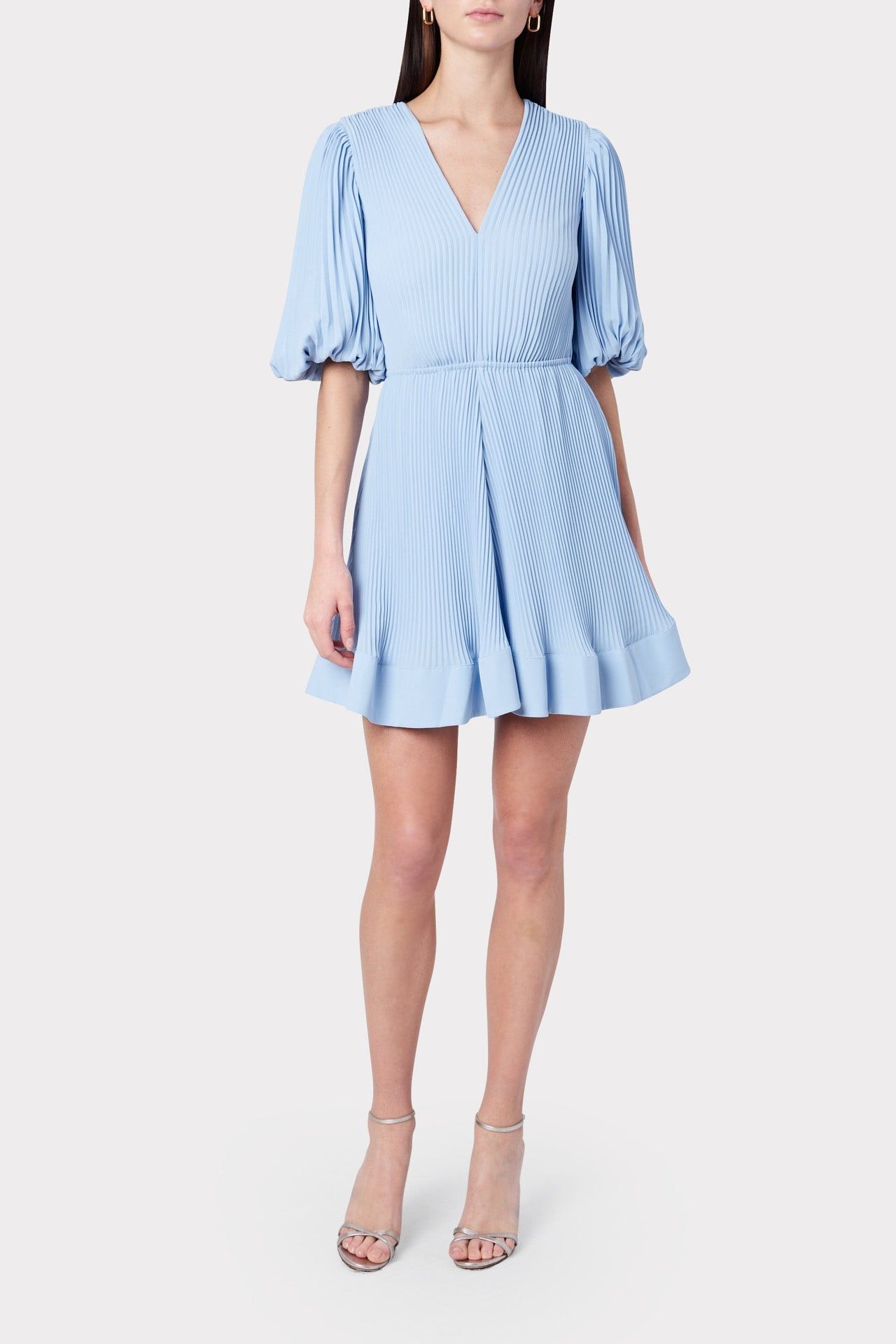 Elle Pleated Dress sold by Milly product image thumbnail 2