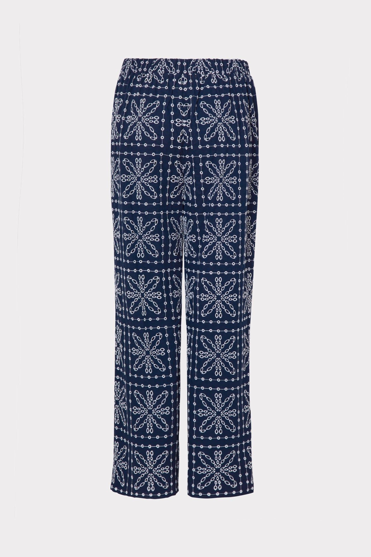 Marlowe Tile Eyelet Pants sold by Milly product image thumbnail 4
