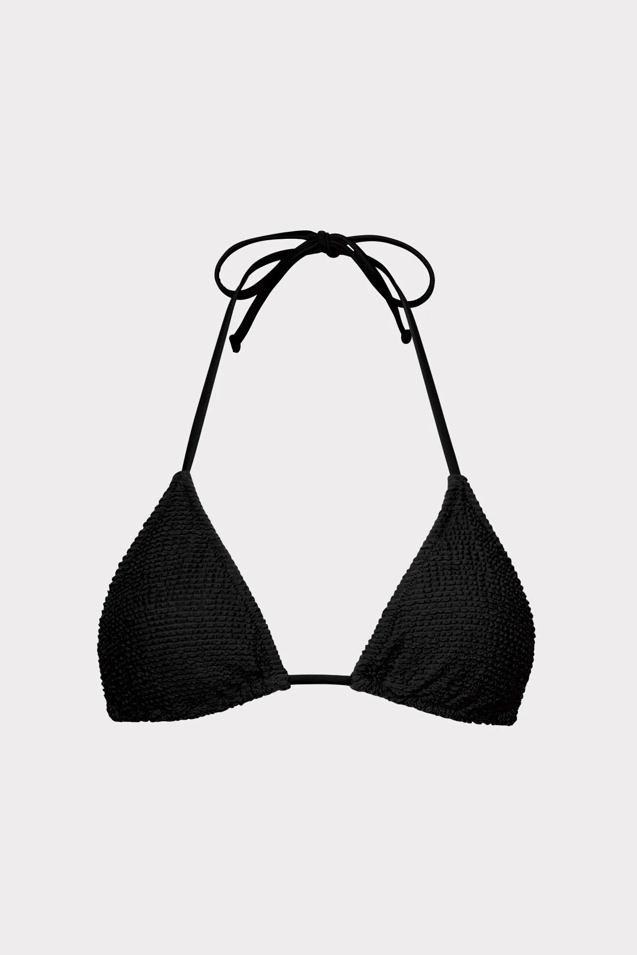 Textured Triangle Bikini Top sold by Milly