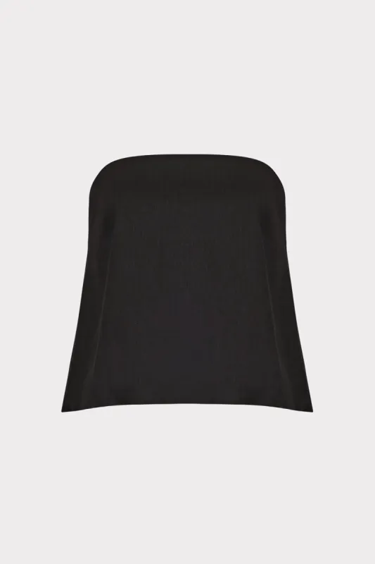 Solid Linen Strapless Top sold by Milly