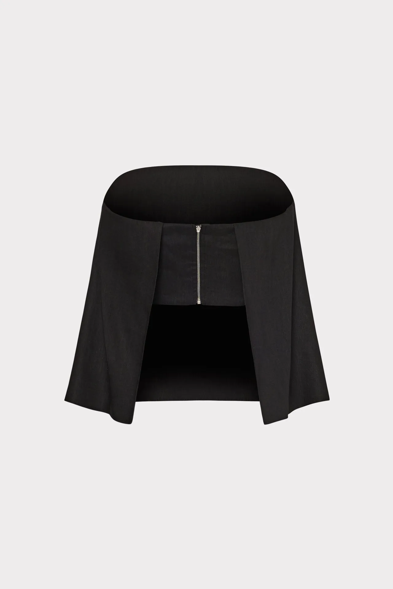 Solid Linen Strapless Top sold by Milly product image thumbnail 4