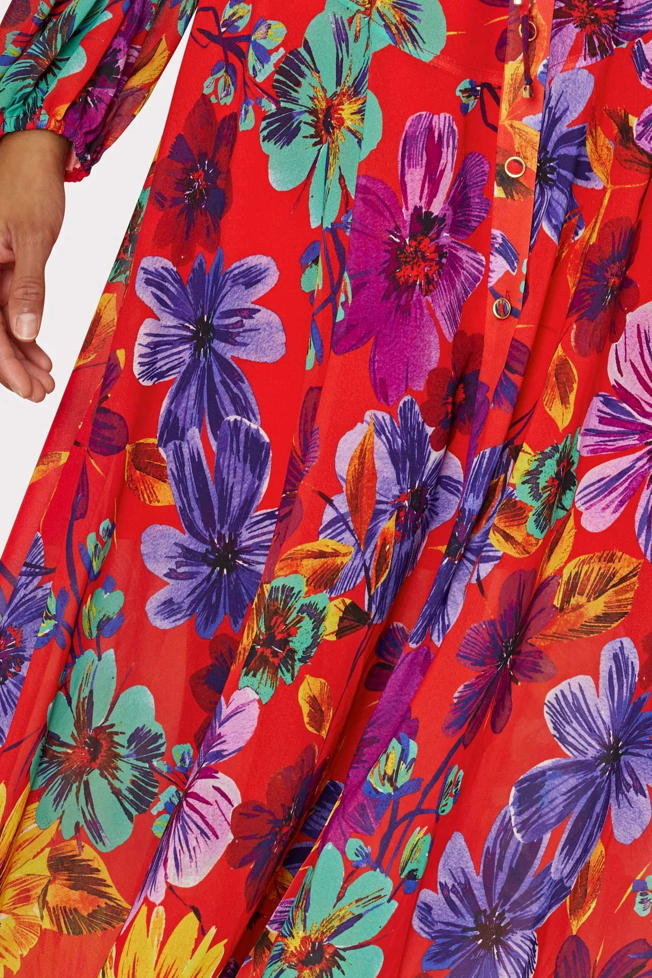 Lorian Wildflower Dress sold by Milly product image thumbnail 3