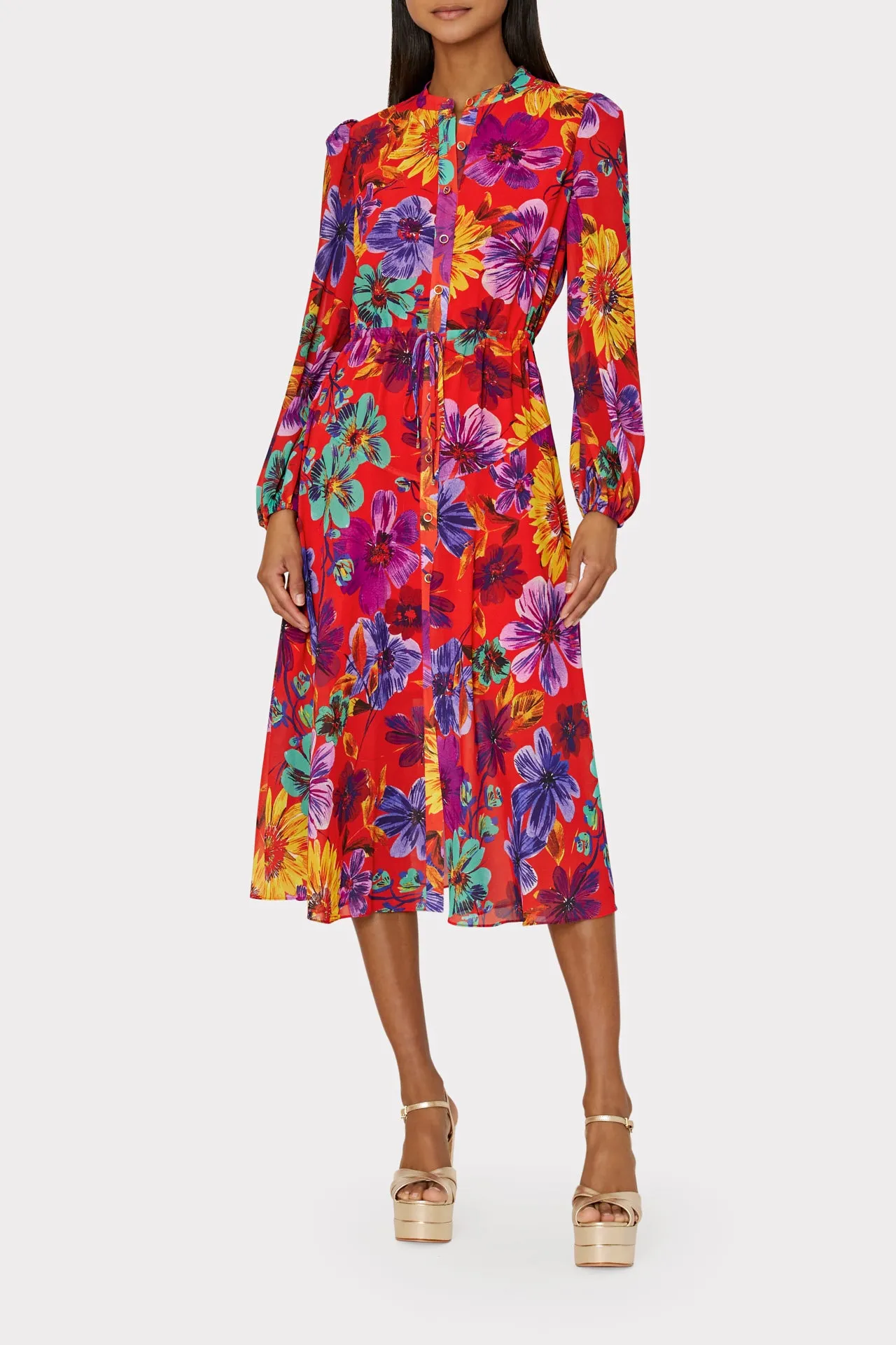Lorian Wildflower Dress sold by Milly product image thumbnail 2