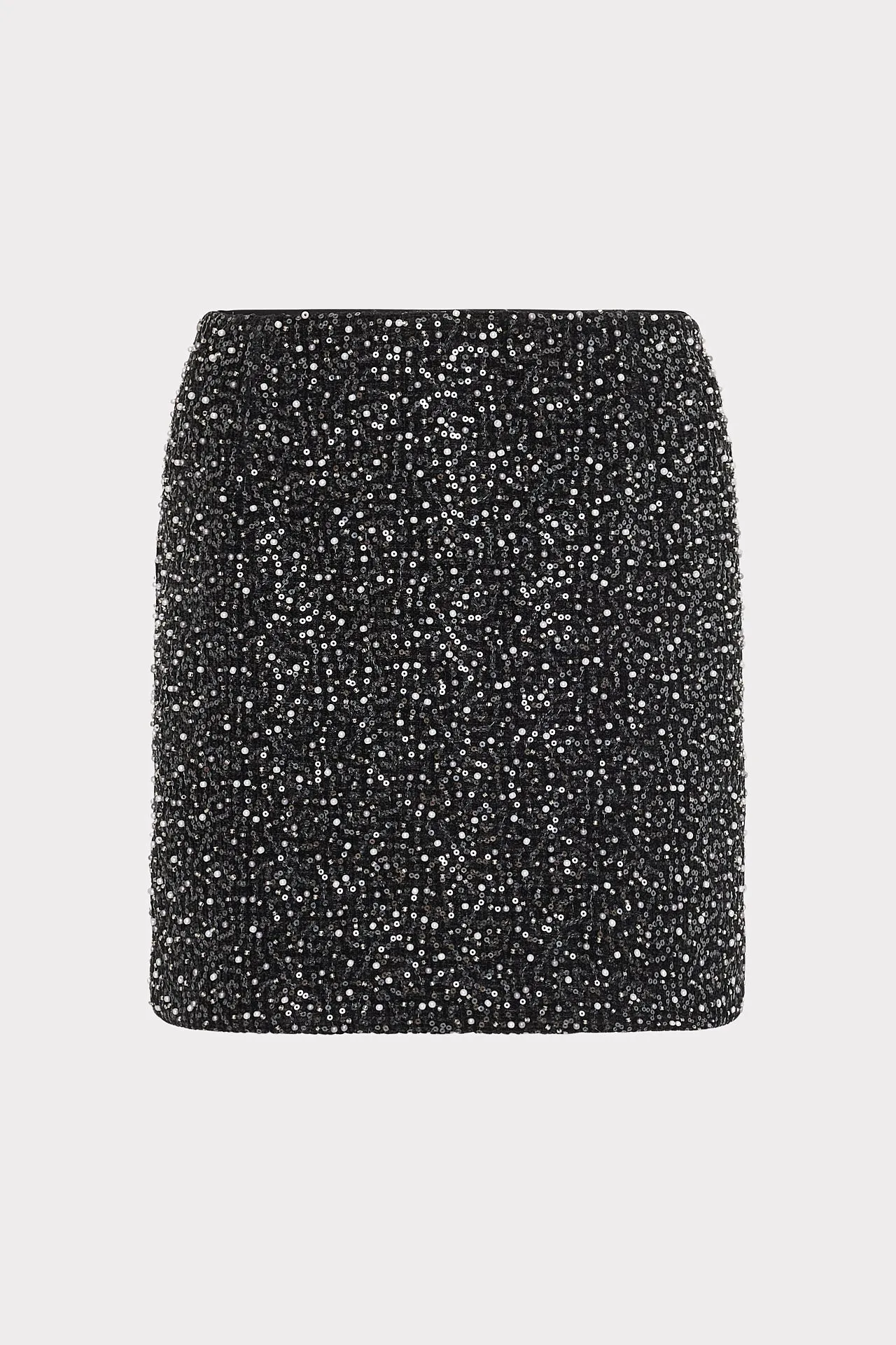 Beaded Tweed Modern Mini Skirt sold by Milly