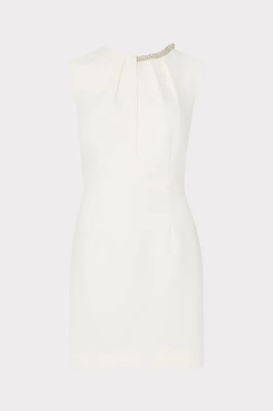 Nyra Crystal Mini Dress sold by Milly