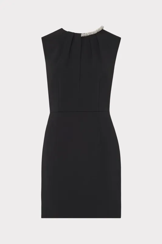 Nyra Crystal Mini Dress sold by Milly