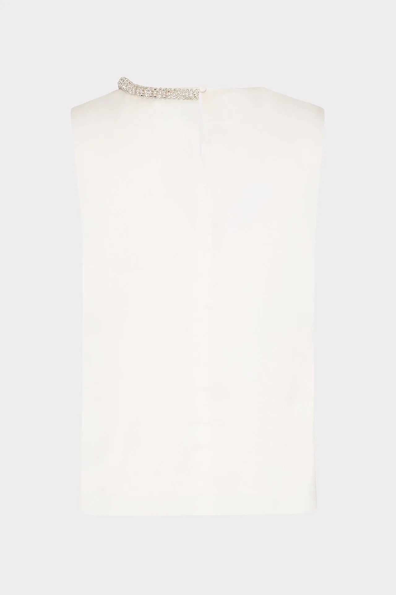 Lily Satin Crystal Embellished Top sold by Milly product image thumbnail 5