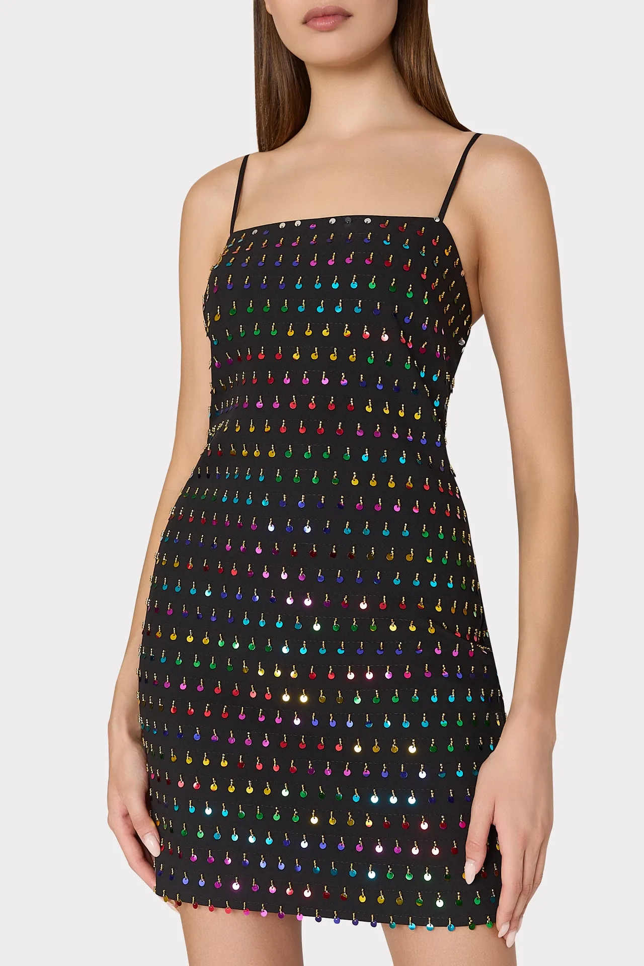 Colette Beaded Sequin Mini Dress sold by Milly product image thumbnail 3