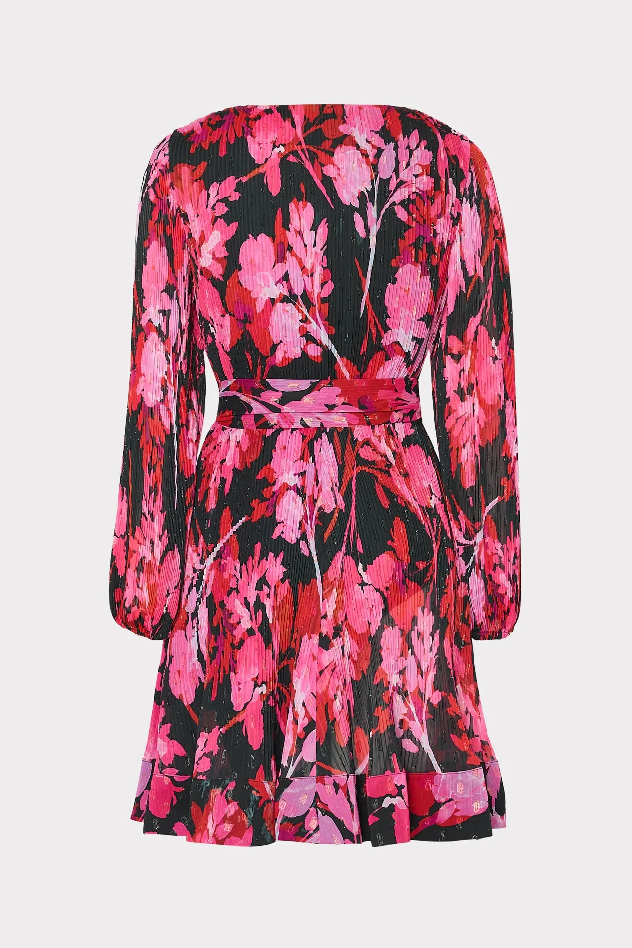 Liv Oversized Peony Pleated Dress sold by Milly product image thumbnail 5