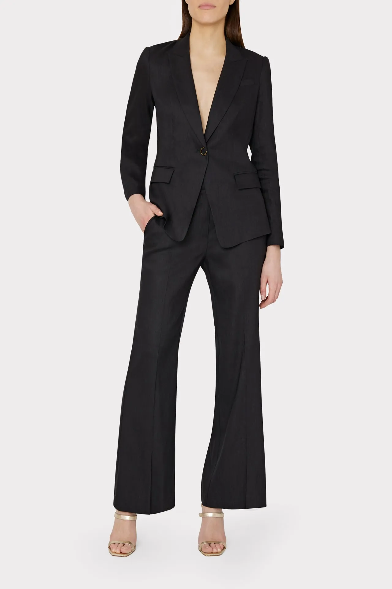 Lennon Linen Pants sold by Milly product image thumbnail 3
