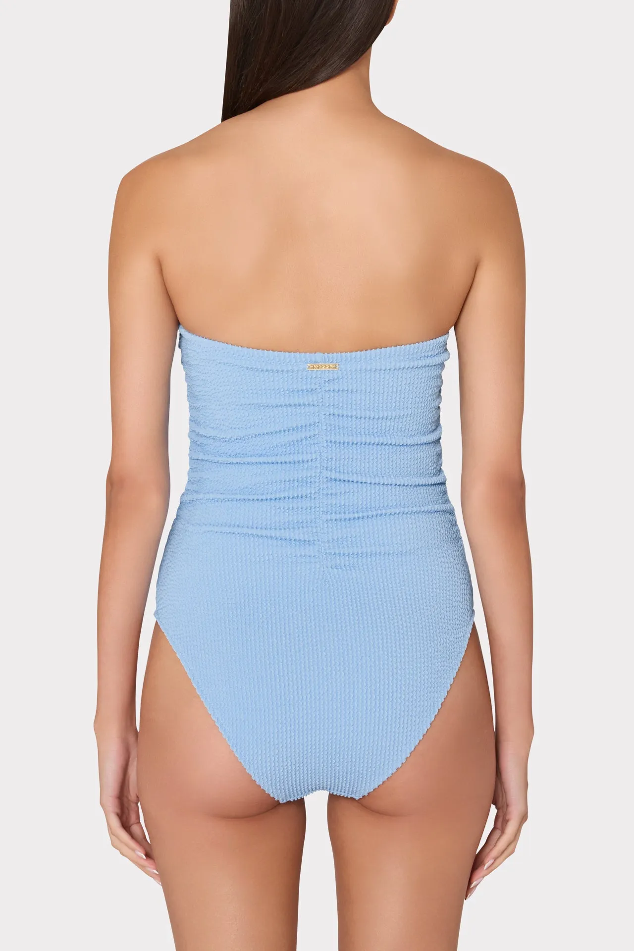 Textured Ruched One Piece sold by Milly product image thumbnail 3